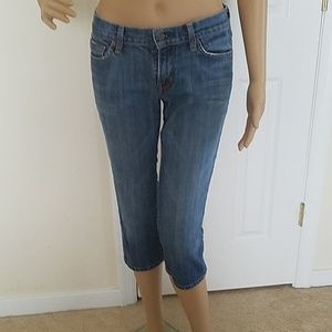 Citizens of Humanity Kelly Low Waist  Crop Jeans Size 27